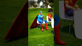 Dr Bangadi Injected Superman And he Become A Giant SUPERMAN in GTA 5 😂 gta5 shorts india viral [upl. by Klimesh]