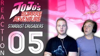 SOS Bros React  JoJos Bizarre Adventure Part 3 Episode 5  Avdol vs Polnareff [upl. by Parish102]