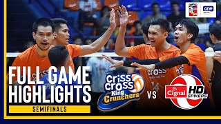 CRISS CROSS VS CIGNAL  FULL GAME HIGHLIGHT  2024 SPIKERS TURF INVITATIONAL CONFERENCE  DEC 8 2024 [upl. by Atiuqahc]