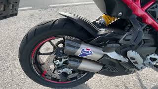 Termignoni Exhaust Auspuff Egzoz Ducati Multistrada V4 Grand Tour 2024 [upl. by Fachini]