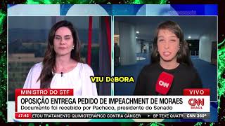 Impeachment de Alexandre de moras é entregue a Pacheco [upl. by Nylsoj314]