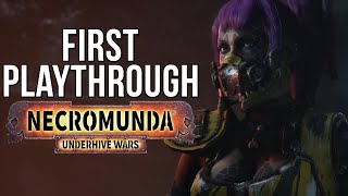 Necromunda Underhive Wars MY FIRST PLAYTHROUGH [upl. by Adnael]