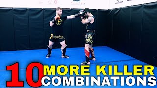 10 More Killer Kickboxing Combinations for Beginners to Advanced [upl. by Cris]