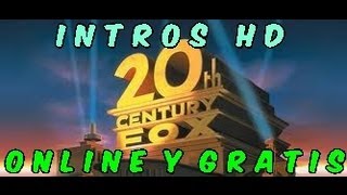 Cómo hacer INTROS online y Cómo Descargarlos GRATIS HD GRATIS 2013 TUTORIAL [upl. by Rondon]