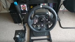 Handbrake Modification Logitech G920 GT Omega Racing Wheel Stand [upl. by Aifoz]