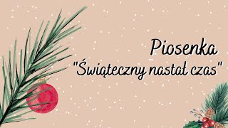 Świąteczny nastał czas🎄piosenka świąteczna dla dzieci  Raz aniołek zleciał z nieba  Mama Rytmiczka [upl. by Ultima18]