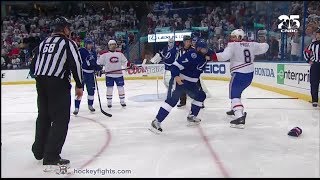 Brandon Prust vs Radko Gudas Apr 18 2014 [upl. by Nnylyma]