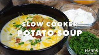 Slow Cooker Potato Soup [upl. by Unni]