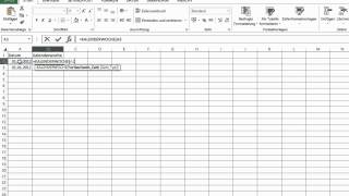 Excel 2013  Mit Kalenderwochen rechnen [upl. by Nahsar]
