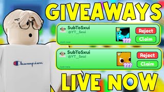 🔴LIVE Mailbox Giveaways  Huge Pet Giveaway Pet Simulator X [upl. by Sara]