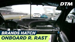 DTM Brands Hatch 2018  René Rast Audi RS5 DTM  RELIVE Onboard Race 2 [upl. by Ramoj]