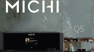 Rotel Michi Q5 CD player DAC is Here Joining the Rotel X3 amp X5 Series 2 integrated amplifiers [upl. by Luis]