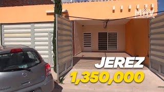 1350000 Casa en Jerez Fracc Las Delicias [upl. by Anitsenre]