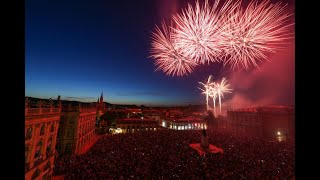 Feu dartifice du 14 juillet 2022 [upl. by Pallaten]