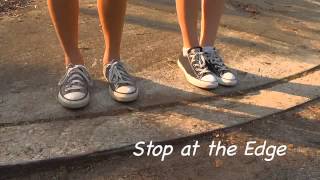 Lets Go Walking Lesson 3 Crossing Intersections Safely [upl. by Atirehs]