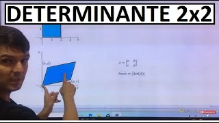 O que determina um determinante 2x2  DETERMINANTE 1 DE 20 [upl. by Saiasi]