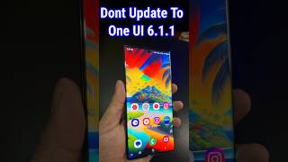 Dont Update Samsung S22 ultra One UI 611 Major Problems  Green Lines issue shorts [upl. by Lleze]