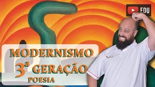 Modernismo 3ª Geração Poesia Prof Noslen [upl. by Oivlis]