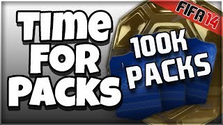 FIFA 14  TOTS 100K PACKS  TOTS [upl. by Nwahs773]