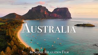 Australia 4K  Scenic Relaxation Film With Calming Music [upl. by Nedry765]