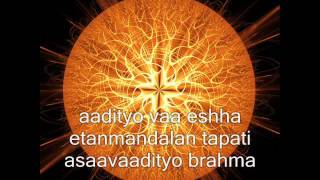 Surya Upanishad [upl. by Ternan]