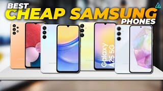 Top 5 Best Cheap Samsung Phones 2024  Best Budget Samsung Smartphones [upl. by Kcered]