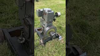 Lister D Stationary Engine amp pump  Sedgemoor 2024 history farming vintage rally uk engine [upl. by Schiff]