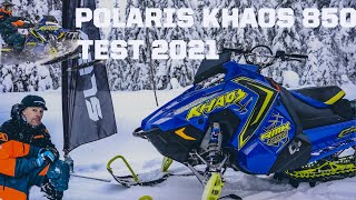 POLARIS KHAOS 850 2021 TEST ENGLISH SUBTITLES [upl. by Wagoner528]