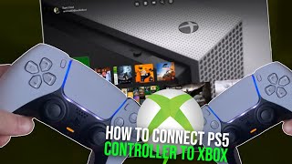 How To Connect PS5 Controller to Xbox  Use PS5 controller on Xbox  Xbox Series  Xbox ONE [upl. by Strait]