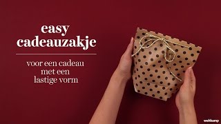 Wehkamp  How to easy cadeauzakje [upl. by Roosevelt]