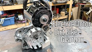 Home Made 6 Speed Electric Dirt Bike  Part 1 [upl. by Nyliak322]