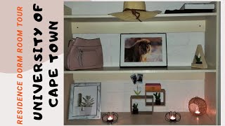 UNIVERSITY OF CAPE TOWN  UCT RESIDENCE DORM ROOM TOUR [upl. by Frayne]