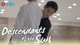 Descendants of the Sun  EP1  Song Joong Ki Knocks Song Hye Kyos Phone Out Of Her Hand Eng Sub [upl. by Areema]