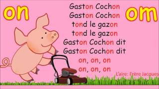 Gaston Cochon  Phonétique Animée [upl. by Ayojal438]