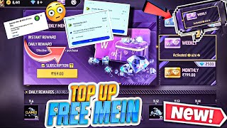 Weekly Membership In 7 Rupees  How To Get Weekly Membership In Free Fire Rs 7  Play Store 95 Off [upl. by Ahsiei]