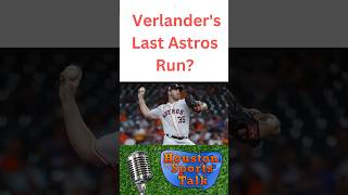 Is it Verlanders Last Astros Run [upl. by Andromache]