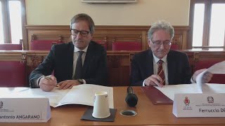 Comune di Bisceglie e Procura per i minori insieme a tutela dei più giovani [upl. by Anerec]