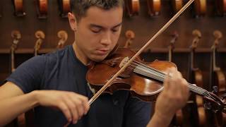 JB Guadagnini Turin c 1776  Violin Demonstration [upl. by Nuhsar115]