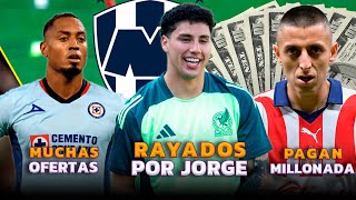 RAYADOS ROBA FICHAJE DE JORGE SÁNCHEZ  WILLER DITTA DEJARÁ CRUZ AZUL  TIGRES POR EL PIOJO ALVARADO [upl. by Isidor385]