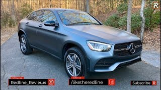 The 2020 MercedesBenz GLC Coupe is a More Stylish amp Expensive GLC300 [upl. by Auroora923]