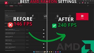 How to Optimize AMD Radeon Settings For GAMING amp Performance Fps Boost amp Lower Input delay [upl. by Ettennod784]