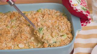 How to Make Broccoli Cheese amp Cracker Casserole  Best Broccoli Cheese amp Cracker Casserole [upl. by Lakin]