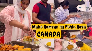 First RozaRamadan Vlog Sehri to Iftar Routine in Canada [upl. by Eglantine]