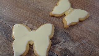 Tutorial Zitronenfalter Butterplätzchen backen [upl. by Ahsitnauq]