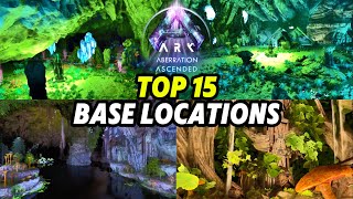 Aberration Best Base Locations Ark Survival Ascended [upl. by Airamzul]