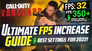 🔧 COD VANGUARD BEST SETTINGS Dramatically increase performance  FPS with any setup ✅ [upl. by Territus]