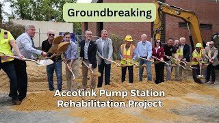 Accotink Pump Station Rehabilitation Project Groundbreaking [upl. by Radec863]