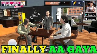 Finally Release Coffee Shop Simulator 3d Game Mobile 2024 [upl. by Hayidan702]