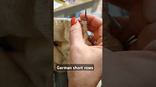 German short rows [upl. by Fulbert]