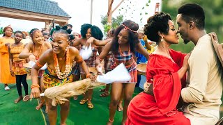 The Viral Yoruba Igbo Traditional Wedding That Broke The Internet  ABENA amp BANJI [upl. by Boggers881]